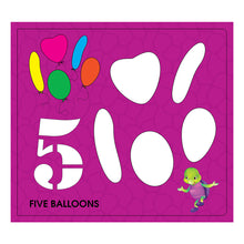 Load image into Gallery viewer, 1234 Stencilling Book - Fun Early Learning Activity Book - Purple Turtle - For Kids Ages 3-7