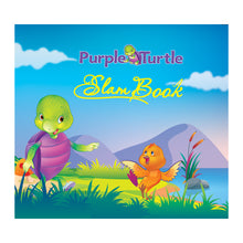 Load image into Gallery viewer, Purple Turtle Slam Book | Activity Book For kids | Return Gift For 2 to 5 Years | Pack Of 5