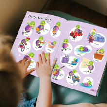 Load image into Gallery viewer, Purple Turtle-My First 1000 Words Illustrated
