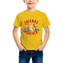 Load image into Gallery viewer, Purple Turtle Kids' T-Shirt - Best Friends Forever - For Toddlers, Girls & Boys - Short Sleeves