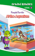 Load image into Gallery viewer, Purple Turtle - At the Aquarium