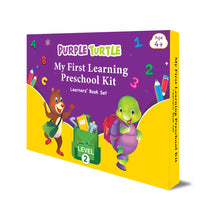 Load image into Gallery viewer, Purple Turtle Preschool Kit Level 2 For LKG Kids