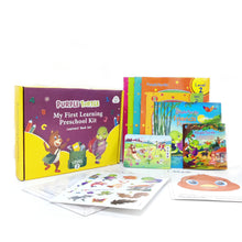 Load image into Gallery viewer, Preschool Kit for LKG (Level-2) - Complete Kit (Set of 8 Books & More) | For Children Ages 4 - 5 Years | Learn English, Maths, EVS, Hindi | For Homeschooling & Preschool Classrooms