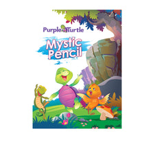 Load image into Gallery viewer, Purple Turtle Mystic Pencil Books (Set of 4) - Interactive Activity Books for Kids Ages 3-8