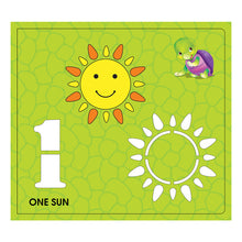 Load image into Gallery viewer, 1234 Stencilling Book - Fun Early Learning Activity Book - Purple Turtle  - For Kids Ages 3-7
