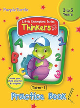 Load image into Gallery viewer, Purple Turtle Little Champion Series Thinkers Term 1 Practice Book
