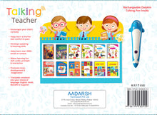 Load image into Gallery viewer, Talking Teacher Interactive Early Learning Books with Magic Talking Pen - Picture Books Boxset (Set of 15 Books + 2 Cards)
