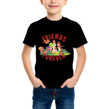 Load image into Gallery viewer, Purple Turtle Kids' T-Shirt - Best Friends Forever - For Toddlers, Girls &amp; Boys - Short Sleeves
