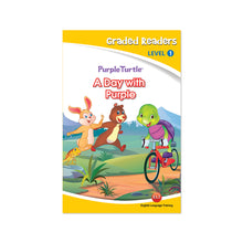 Load image into Gallery viewer, A DAY WITH PURPLE Story Book for Kids Age 3-4
