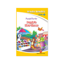 Load image into Gallery viewer, Purple Turtle - PURPLE'S NEW SHOES | Story book for Kids Ages 3-4
