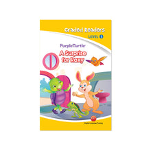 Load image into Gallery viewer, Purple Turtle - A SURPRISE FOR ROXY Children Story Book - 3 to 4 Year

