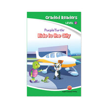 Load image into Gallery viewer, Purple Turtle - RIDE TO THE CITY | Story book for Kids Ages 4-5
