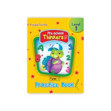 Load image into Gallery viewer, Purple Turtle Thinkers Level 1 Term 1 Practice Book for Nursery Kids
