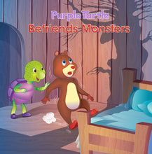 Load image into Gallery viewer, Purple Turtle-Befriends Monsters
