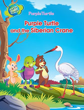 Load image into Gallery viewer, Purple Turtle and the Siberian Crane
