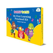 Load image into Gallery viewer, Purple Turtle Preschool Kit Level 1 For Nursery Kids
