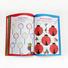 Load image into Gallery viewer, Purple Turtle My First Book of Pencil Control: Patterns Practice book for kids ( Full Color Pages): 3 Pencils, a Eraser and a Sharpener Free!
